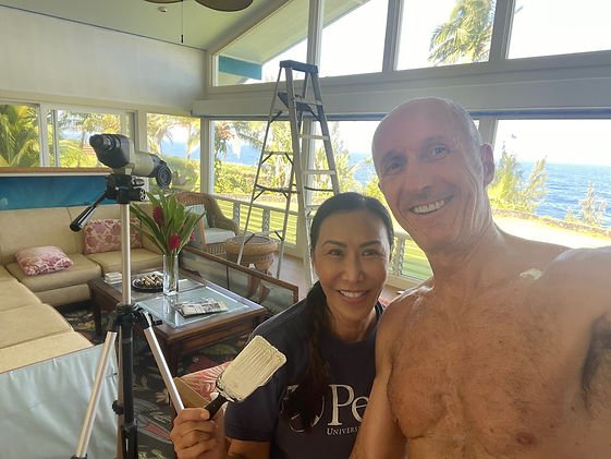 Growing Pains - Eve & Allan Painting Time!